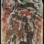 Władysław Kozioł | Nr ewid. 0558 | wym. 38x55,3 cm, technika: akwarela, papier preparowany Władysław Kozioł | Nr ewid. 0558 | wym. 38x55,3 cm, technika: akwarela, papier preparowany