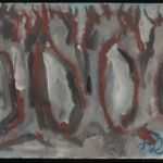 Władysław Kozioł | Nr ewid. 0564 | wym. 68,7x52,5 cm, technika: gwasz, papier Władysław Kozioł | Nr ewid. 0564 | wym. 68,7x52,5 cm, technika: gwasz, papier