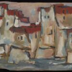 Władysław Kozioł | Nr ewid. 0565 | wym. 72,2x48,2 cm, technika: gwasz, papier Władysław Kozioł | Nr ewid. 0565 | wym. 72,2x48,2 cm, technika: gwasz, papier
