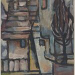 Władysław Kozioł | Nr ewid. 0568 | wym. 47,7x67,6 cm, technika: gwasz, papier Władysław Kozioł | Nr ewid. 0568 | wym. 47,7x67,6 cm, technika: gwasz, papier