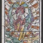 Władysław Kozioł | Nr ewid. 0577.1 | wym. 8,7x26,4 cm, technika: akwarela, papier Władysław Kozioł | Nr ewid. 0577.1 | wym. 8,7x26,4 cm, technika: akwarela, papier