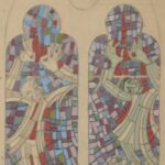 Władysław Kozioł | Nr ewid. 0599 | wym. 15x29 cm, technika: akwarela, ołówek, papier Władysław Kozioł | Nr ewid. 0599 | wym. 15x29 cm, technika: akwarela, ołówek, papier
