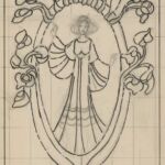 Władysław Kozioł | Nr ewid. 0601 | wym. 12,8x22,7 cm, technika: tusz, ołówek, papier Władysław Kozioł | Nr ewid. 0601 | wym. 12,8x22,7 cm, technika: tusz, ołówek, papier
