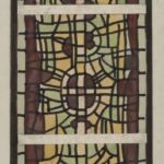 Władysław Kozioł | Nr ewid. 0603 | wym. 9,8x25,7 cm, technika: akwarela, papier Władysław Kozioł | Nr ewid. 0603 | wym. 9,8x25,7 cm, technika: akwarela, papier