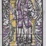 Władysław Kozioł | Nr ewid. 0605.1 | wym. 9,5x23,5 cm, technika: akwarela, papier Władysław Kozioł | Nr ewid. 0605.1 | wym. 9,5x23,5 cm, technika: akwarela, papier