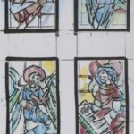 Władysław Kozioł | Nr ewid. 0608 | wym. 9,2x16,7 cm, technika: akwarela, papier Władysław Kozioł | Nr ewid. 0608 | wym. 9,2x16,7 cm, technika: akwarela, papier