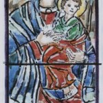 Władysław Kozioł | Nr ewid. 0614 | wym. 8,3x19,5 cm, technika: akwarela, papier Władysław Kozioł | Nr ewid. 0614 | wym. 8,3x19,5 cm, technika: akwarela, papier