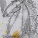 Władysław Kozioł | Nr ewid. 0620.1 | wym. 6,2x9,3 cm, technika: ołówek, papier Władysław Kozioł | Nr ewid. 0620.1 | wym. 6,2x9,3 cm, technika: ołówek, papier