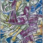 Władysław Kozioł | Nr ewid. 0627 | wym. 9,3x20,3 cm, technika: akwarela, papier Władysław Kozioł | Nr ewid. 0627 | wym. 9,3x20,3 cm, technika: akwarela, papier