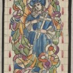 Władysław Kozioł | Nr ewid. 0639 | wym. 12,4x33,4 cm, technika: akwarela, papier Władysław Kozioł | Nr ewid. 0639 | wym. 12,4x33,4 cm, technika: akwarela, papier