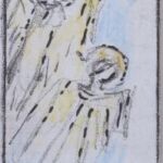 Władysław Kozioł | Nr ewid. 0641.1 | wym. 7,3x12,3 cm, technika: akwarela, papier Władysław Kozioł | Nr ewid. 0641.1 | wym. 7,3x12,3 cm, technika: akwarela, papier