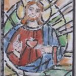 Władysław Kozioł | Nr ewid. 0641.4 | wym. 7,7x12,6 cm, technika: akwarela, papier Władysław Kozioł | Nr ewid. 0641.4 | wym. 7,7x12,6 cm, technika: akwarela, papier