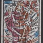 Władysław Kozioł | Nr ewid. 0652.2 | wym. 8,7x25,2 cm, technika: akwarela, papier Władysław Kozioł | Nr ewid. 0652.2 | wym. 8,7x25,2 cm, technika: akwarela, papier