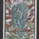 Władysław Kozioł | Nr ewid. 0652.3 | wym. 8,9x24,4 cm, technika: akwarela, papier Władysław Kozioł | Nr ewid. 0652.3 | wym. 8,9x24,4 cm, technika: akwarela, papier