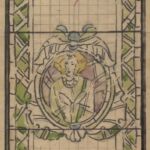 Władysław Kozioł | Nr ewid. 0654 | wym. 14,5x49,2 cm, technika: akwarela, papier Władysław Kozioł | Nr ewid. 0654 | wym. 14,5x49,2 cm, technika: akwarela, papier