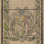 Władysław Kozioł | Nr ewid. 0654 | wym. 14,5x49,2 cm, technika: akwarela, papier Władysław Kozioł | Nr ewid. 0654 | wym. 14,5x49,2 cm, technika: akwarela, papier
