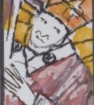 Władysław Kozioł | Nr ewid. 0656 | wym. 5,5x61,5 cm, technika: akwarela, gwasz, papier Władysław Kozioł | Nr ewid. 0656 | wym. 5,5x61,5 cm, technika: akwarela, gwasz, papier