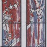 Władysław Kozioł | Nr ewid. 0659 | wym. 14x57,5 cm, technika: akwarela, papier Władysław Kozioł | Nr ewid. 0659 | wym. 14x57,5 cm, technika: akwarela, papier