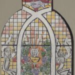 Władysław Kozioł | Nr ewid. 0662.1 | wym. 18,5x23,7 cm, technika: akwarela, papier Władysław Kozioł | Nr ewid. 0662.1 | wym. 18,5x23,7 cm, technika: akwarela, papier
