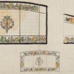 Władysław Kozioł | Nr ewid. 0665 | wym. 66,8x33,7 cm, technika: akwarela, papier Władysław Kozioł | Nr ewid. 0665 | wym. 66,8x33,7 cm, technika: akwarela, papier