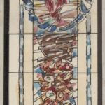 Władysław Kozioł | Nr ewid. 0666.3 | wym. 11,7x36,8 cm, technika: akwarela, papier Władysław Kozioł | Nr ewid. 0666.3 | wym. 11,7x36,8 cm, technika: akwarela, papier