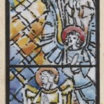Władysław Kozioł | Nr ewid. 0670.3 | wym. 9,1x35,1 cm, technika: akwarela, papier Władysław Kozioł | Nr ewid. 0670.3 | wym. 9,1x35,1 cm, technika: akwarela, papier