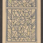 Władysław Kozioł | Nr ewid. 0683.3 | wym. 8,4x24,3 cm, technika: akwarela, papier Władysław Kozioł | Nr ewid. 0683.3 | wym. 8,4x24,3 cm, technika: akwarela, papier
