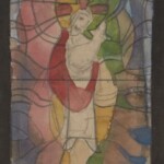 Władysław Kozioł | Nr ewid. 0686.1 | wym. 9,1x21,1 cm, technika: akwarela, papier Władysław Kozioł | Nr ewid. 0686.1 | wym. 9,1x21,1 cm, technika: akwarela, papier