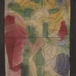 Władysław Kozioł | Nr ewid. 0686.2 | wym. 9,1x21 cm, technika: akwarela, papier Władysław Kozioł | Nr ewid. 0686.2 | wym. 9,1x21 cm, technika: akwarela, papier