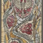 Władysław Kozioł | Nr ewid. 0687.1 | wym. 12,5x22,7 cm, technika: akwarela, papier Władysław Kozioł | Nr ewid. 0687.1 | wym. 12,5x22,7 cm, technika: akwarela, papier