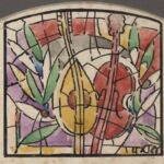 Władysław Kozioł | Nr ewid. 0698.1 | wym. 11,5x10,7 cm, technika: akwarela, papier Władysław Kozioł | Nr ewid. 0698.1 | wym. 11,5x10,7 cm, technika: akwarela, papier