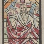 Władysław Kozioł | Nr ewid. 0709.3 | wym. 7,3x31 cm, technika: akwarela, papier Władysław Kozioł | Nr ewid. 0709.3 | wym. 7,3x31 cm, technika: akwarela, papier