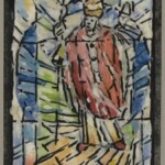 Władysław Kozioł | Nr ewid. 0711.2 | wym. 11,1x17,7 cm, technika: akwarela, papier Władysław Kozioł | Nr ewid. 0711.2 | wym. 11,1x17,7 cm, technika: akwarela, papier