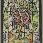 Władysław Kozioł | Nr ewid. 0711.3 | wym. 11,1x17,7 cm, technika: akwarela, papier Władysław Kozioł | Nr ewid. 0711.3 | wym. 11,1x17,7 cm, technika: akwarela, papier
