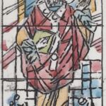 Władysław Kozioł | Nr ewid. 0712.1 | wym. 11,5x28,5 cm, technika: akwarela, papier Władysław Kozioł | Nr ewid. 0712.1 | wym. 11,5x28,5 cm, technika: akwarela, papier