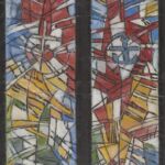 Władysław Kozioł | Nr ewid. 0713 | wym. 27,4x49,8 cm, technika: akwarela, papier Władysław Kozioł | Nr ewid. 0713 | wym. 27,4x49,8 cm, technika: akwarela, papier