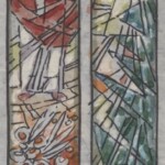 Władysław Kozioł | Nr ewid. 0732 | wym. 9x44,1 cm, technika: akwarela, papier Władysław Kozioł | Nr ewid. 0732 | wym. 9x44,1 cm, technika: akwarela, papier