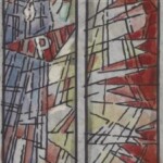 Władysław Kozioł | Nr ewid. 0734 | wym. 8,6x44,6 cm, technika: akwarela, papier Władysław Kozioł | Nr ewid. 0734 | wym. 8,6x44,6 cm, technika: akwarela, papier