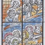 Władysław Kozioł | Nr ewid. 0742.1 | wym. 8,6x37,1 cm, technika: akwarela, papier Władysław Kozioł | Nr ewid. 0742.1 | wym. 8,6x37,1 cm, technika: akwarela, papier
