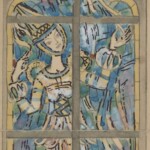 Władysław Kozioł | Nr ewid. 0745 | wym. 16x37,2 cm, technika: akwarela, papier Władysław Kozioł | Nr ewid. 0745 | wym. 16x37,2 cm, technika: akwarela, papier