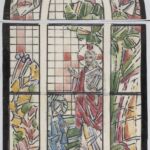 Władysław Kozioł | Nr ewid. 0748 | wym. 19,7x42,9 cm, technika: akwarela, papier Władysław Kozioł | Nr ewid. 0748 | wym. 19,7x42,9 cm, technika: akwarela, papier