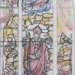 Władysław Kozioł | Nr ewid. 0749 | wym. 17,8x40,5 cm, technika: akwarela, papier Władysław Kozioł | Nr ewid. 0749 | wym. 17,8x40,5 cm, technika: akwarela, papier
