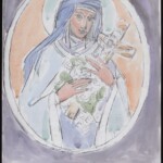 Władysław Kozioł | Nr ewid. 0751 | wym. 30,1x42,5 cm, technika: akwarela, papier Władysław Kozioł | Nr ewid. 0751 | wym. 30,1x42,5 cm, technika: akwarela, papier