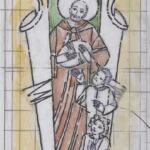 Władysław Kozioł | Nr ewid. 0752 | wym. 12,6x31,2 cm, technika: akwarela, papier Władysław Kozioł | Nr ewid. 0752 | wym. 12,6x31,2 cm, technika: akwarela, papier