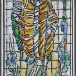 Władysław Kozioł | Nr ewid. 0753 | wym. 11,8x32,8 cm, technika: akwarela, papier Władysław Kozioł | Nr ewid. 0753 | wym. 11,8x32,8 cm, technika: akwarela, papier
