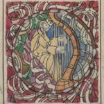 Władysław Kozioł | Nr ewid. 0754.1 | wym. 12x13,2 cm, technika: akwarela, papier Władysław Kozioł | Nr ewid. 0754.1 | wym. 12x13,2 cm, technika: akwarela, papier