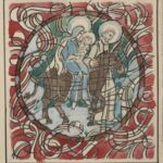 Władysław Kozioł | Nr ewid. 0754.3 | wym. 12,3x12,9 cm, technika: akwarela, papier Władysław Kozioł | Nr ewid. 0754.3 | wym. 12,3x12,9 cm, technika: akwarela, papier