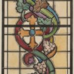 Władysław Kozioł | Nr ewid. 0757 | wym. 8,8x27,5 cm, technika: akwarela, papier Władysław Kozioł | Nr ewid. 0757 | wym. 8,8x27,5 cm, technika: akwarela, papier