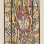 Władysław Kozioł | Nr ewid. 0760 | wym. 13,2x34,8 cm, technika: akwarela, papier Władysław Kozioł | Nr ewid. 0760 | wym. 13,2x34,8 cm, technika: akwarela, papier