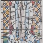 Władysław Kozioł | Nr ewid. 0783.2 | wym. 10x23,9 cm, technika: akwarela, papier Władysław Kozioł | Nr ewid. 0783.2 | wym. 10x23,9 cm, technika: akwarela, papier